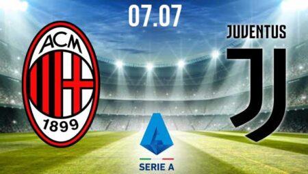 AC Milan vs Juventus Preview and Prediction: Serie A Match on 7.07.2020