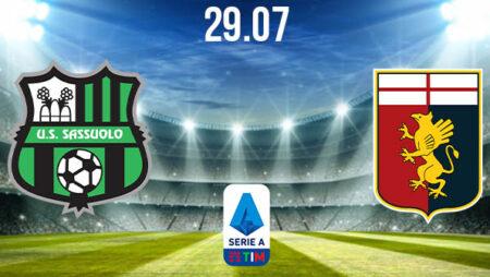 Sassuolo vs Genoa Preview and Prediction: Serie A Match on 29.07.2020