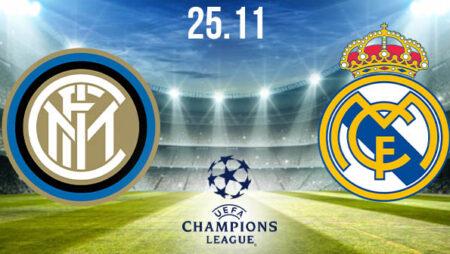 Inter Milan vs Real Madrid Prediction: UEFA Champions League Match on 25.11.2020